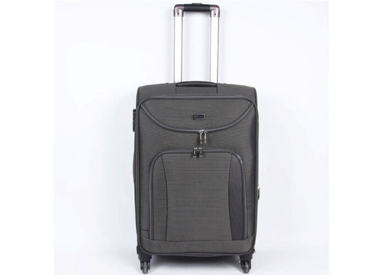 Rotatable wheels EVA trolley luggage set lightweight with elastic straps , plastic buckles inside