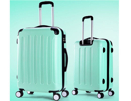Mcbrine 3-pc  ABS luggage set corner protector and code lock