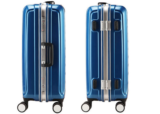 Business travel medium sized suitcase 4 wheeled luggage sets 360 degree rotation