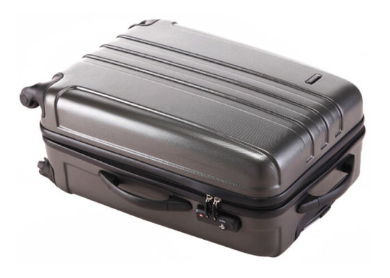 Travelling ABS patterned hardside luggage set with good performance abrasion scrape resistance