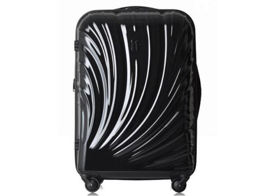 OEM Small Medium Large ABS luggage set with wheels silver , black color