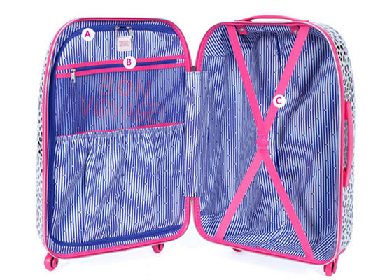 Fashion Durable telescopic aluminum alloy trolley PC trolley case with code lock