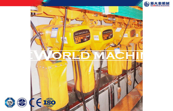 High efficiency Portable Electric Wire Rope Hoist 3 phase 220 - 440v