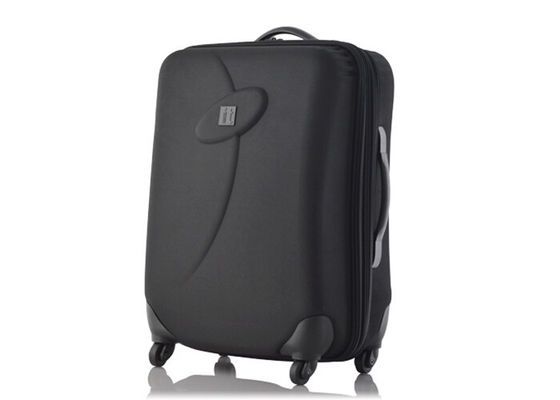 Customized 18 22 26 Inch EVA Lightweight travel luggage with 4 wheels and 210T lining