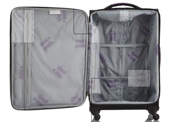 150D waterproof and wearproof oxford Lightweight travel luggage , lightest cabin baggage