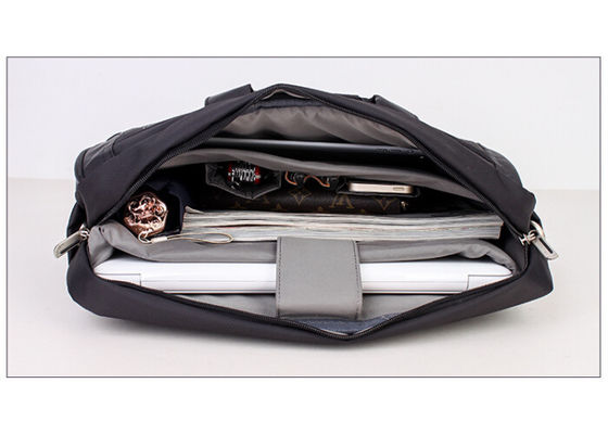Waterproof polyester tote laptop computer bags for men , notebook carrying case