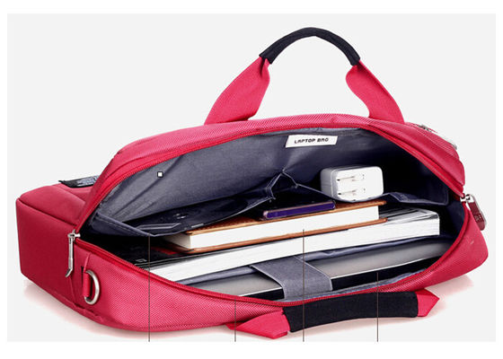 Customized pretty 14 inch laptop bags , women computer bags for travel or office