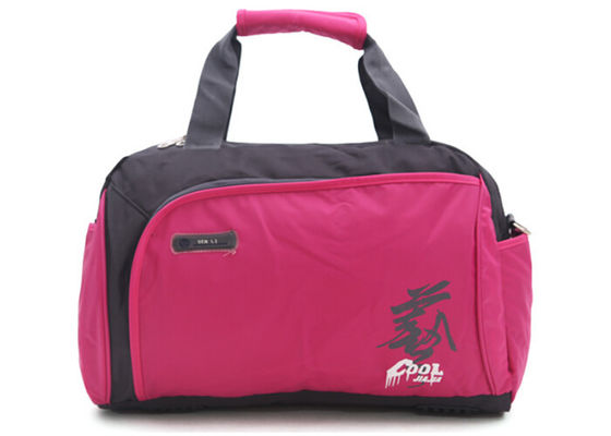 OEM  Leisure Sports Duffle Bags , small gym bag green or pink color