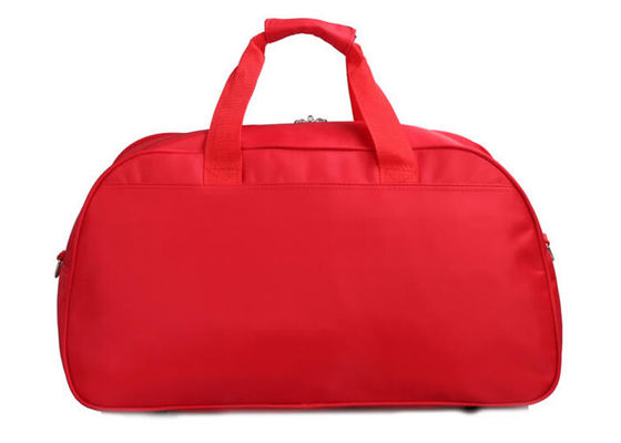 Waterproof nylon fabric Sports Duffle Bags with full lining and velcro handle