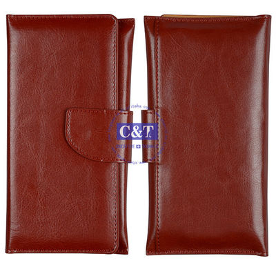 Envelope Leather Purse Samsung Galaxy S5 S2 S3 S4 iPhone4 4S 5 5S Wallet Pouch Case