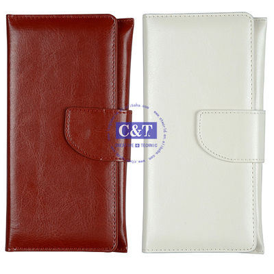 Envelope Leather Purse Samsung Galaxy S5 S2 S3 S4 iPhone4 4S 5 5S Wallet Pouch Case