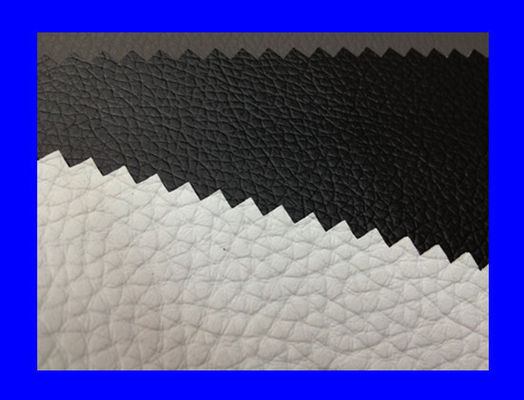 Waterproof 0.8mm Thickness Synthetic PVC Leather Upholstery Fabric For Sofa