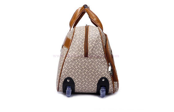 Durable water resistant PVC roller gear bag for men , business travel bags