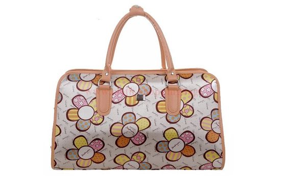 Durable Oxford fabric Cloth Travel bags with Logo / flower printing