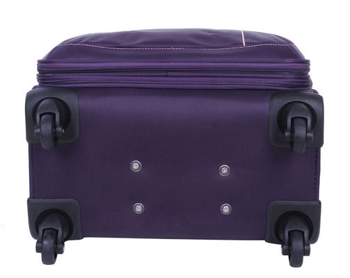 Oxford Cloth Four Wheeled Travel Bags , Business Man Large Luggage Bags