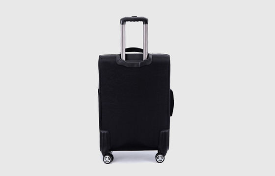 Black Business Waterproof Travelling Luggage Bags With Strong Side Handle